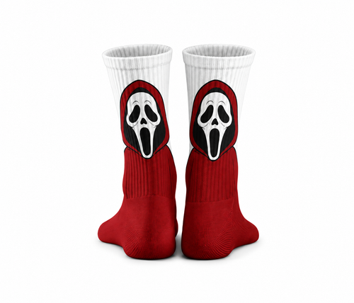 Red Horror Socks