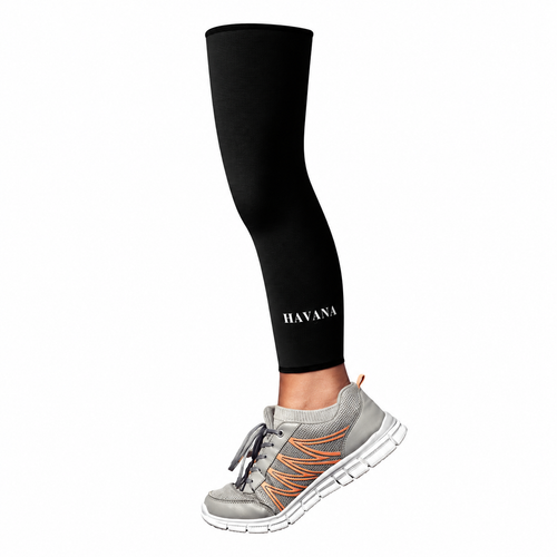 Sleeve Leg Black Loose socks