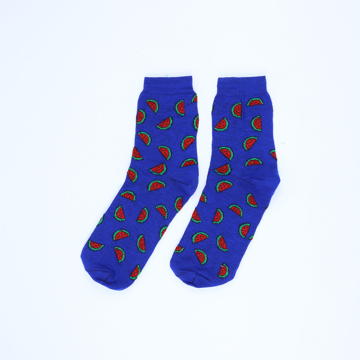 Watermelon Blue socks