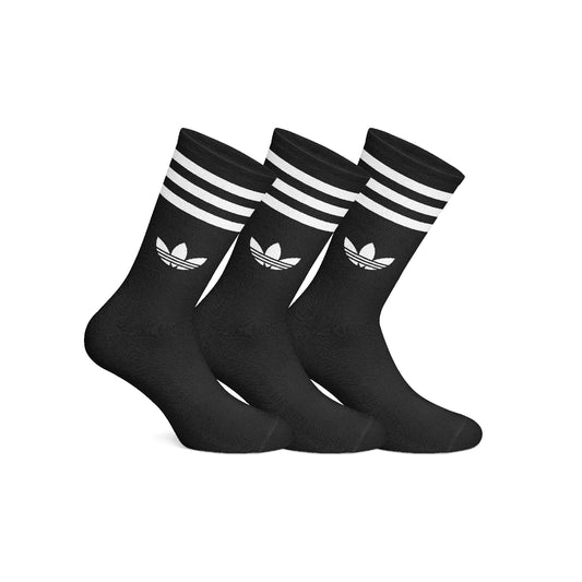 Adidas Black 3 Pack Socks
