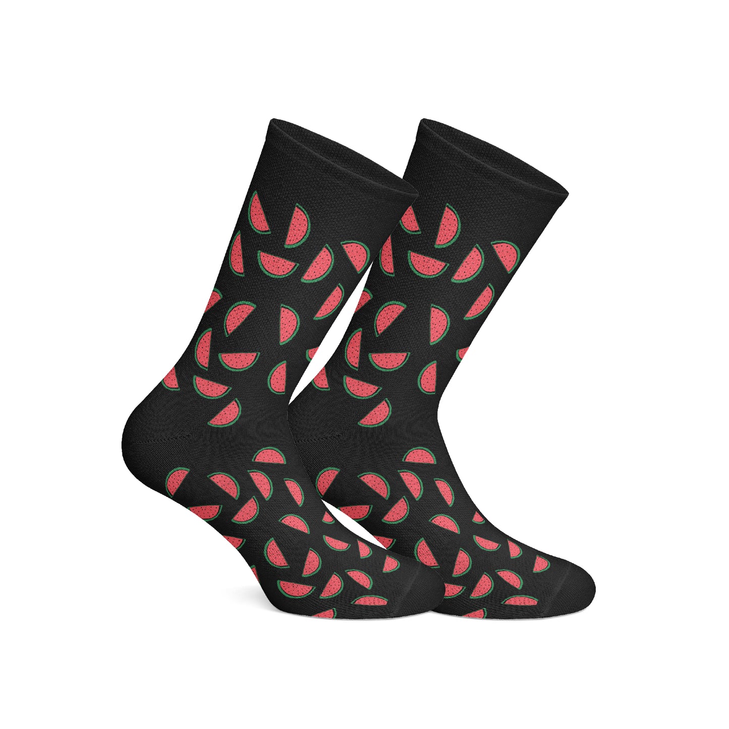 Watermelon Black socks