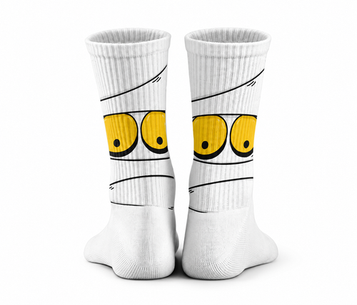 Mummy Eyes Socks