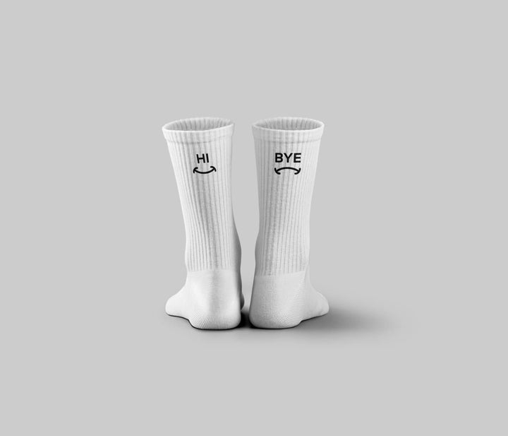 Hi Bye Mid Calf Socks