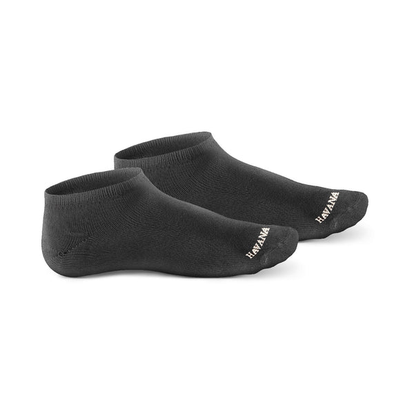 Plain Black Ankle Socks