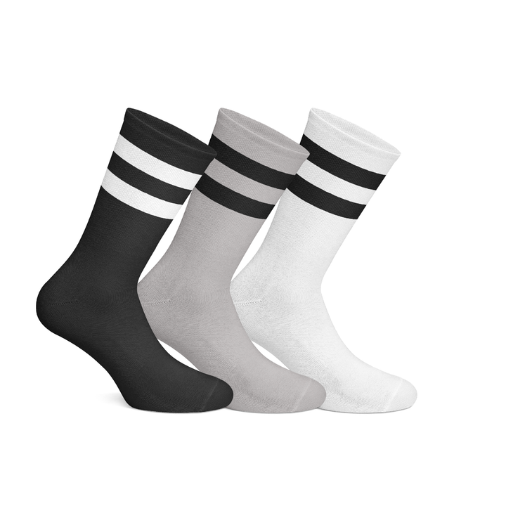 two stripes socks