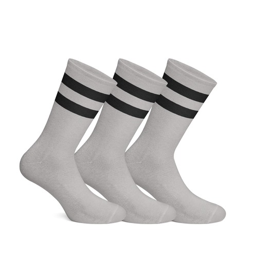 Basic grey 3 Pack socks