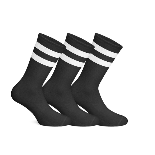 Basic black 3 Pack socks