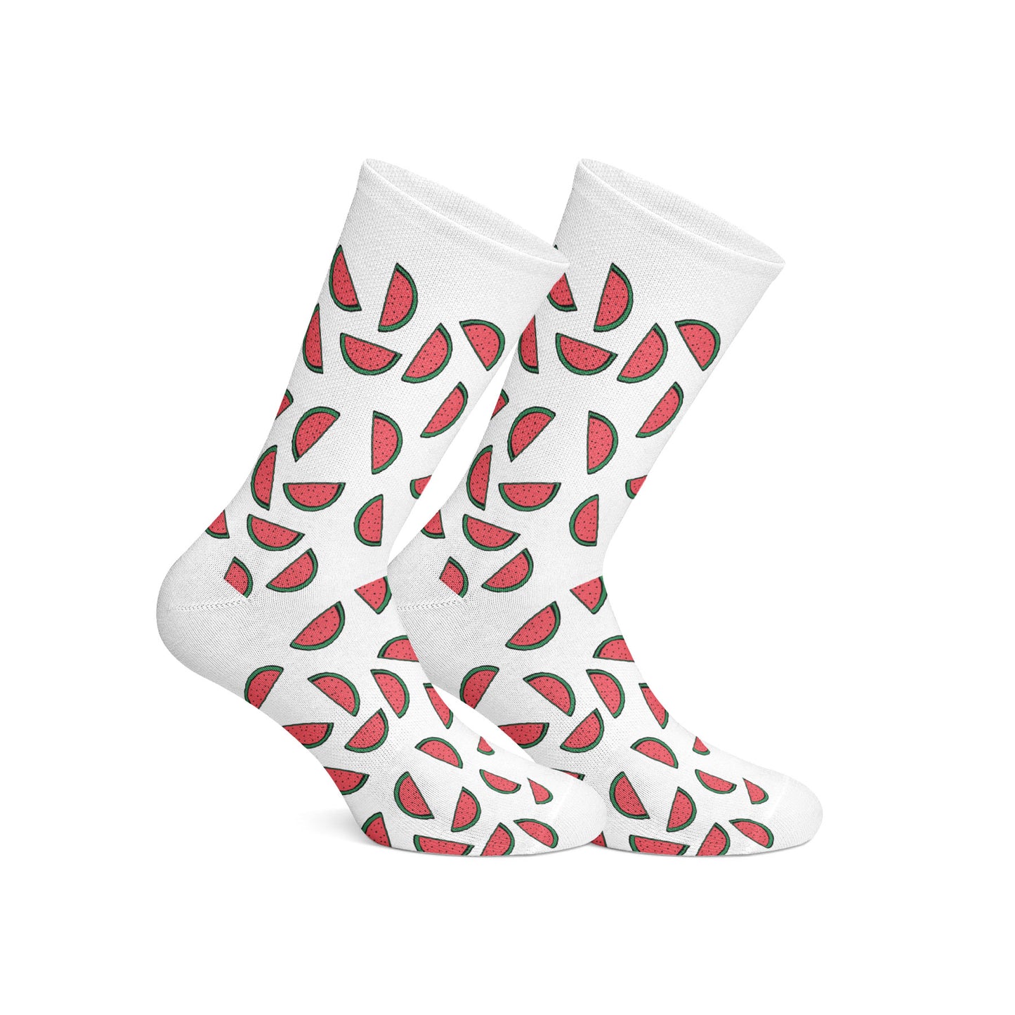 Watermelon White socks