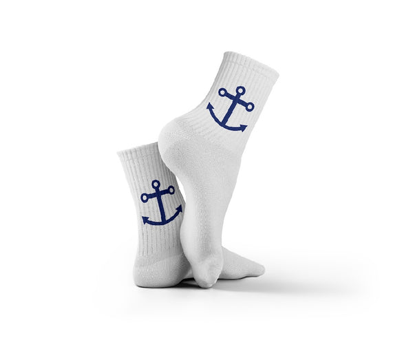 Blue Anchor Socks