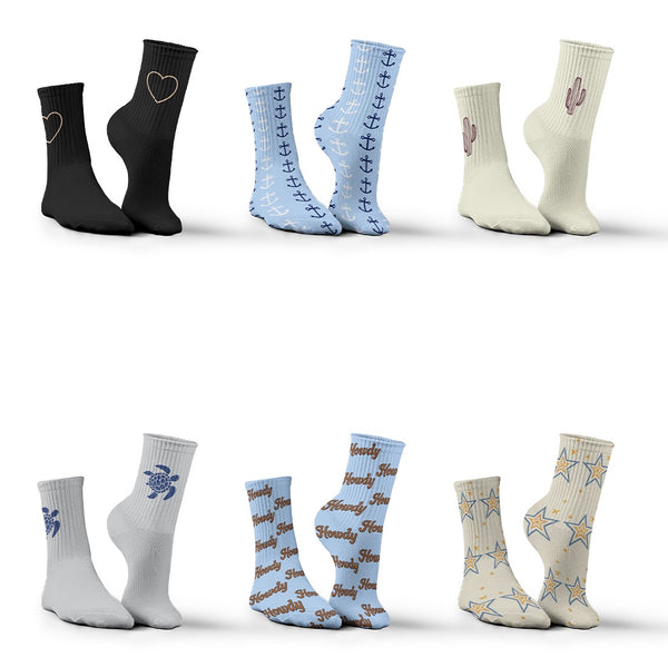 Sailor Socks Set Of 6