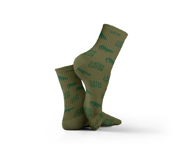 Crocodile Socks