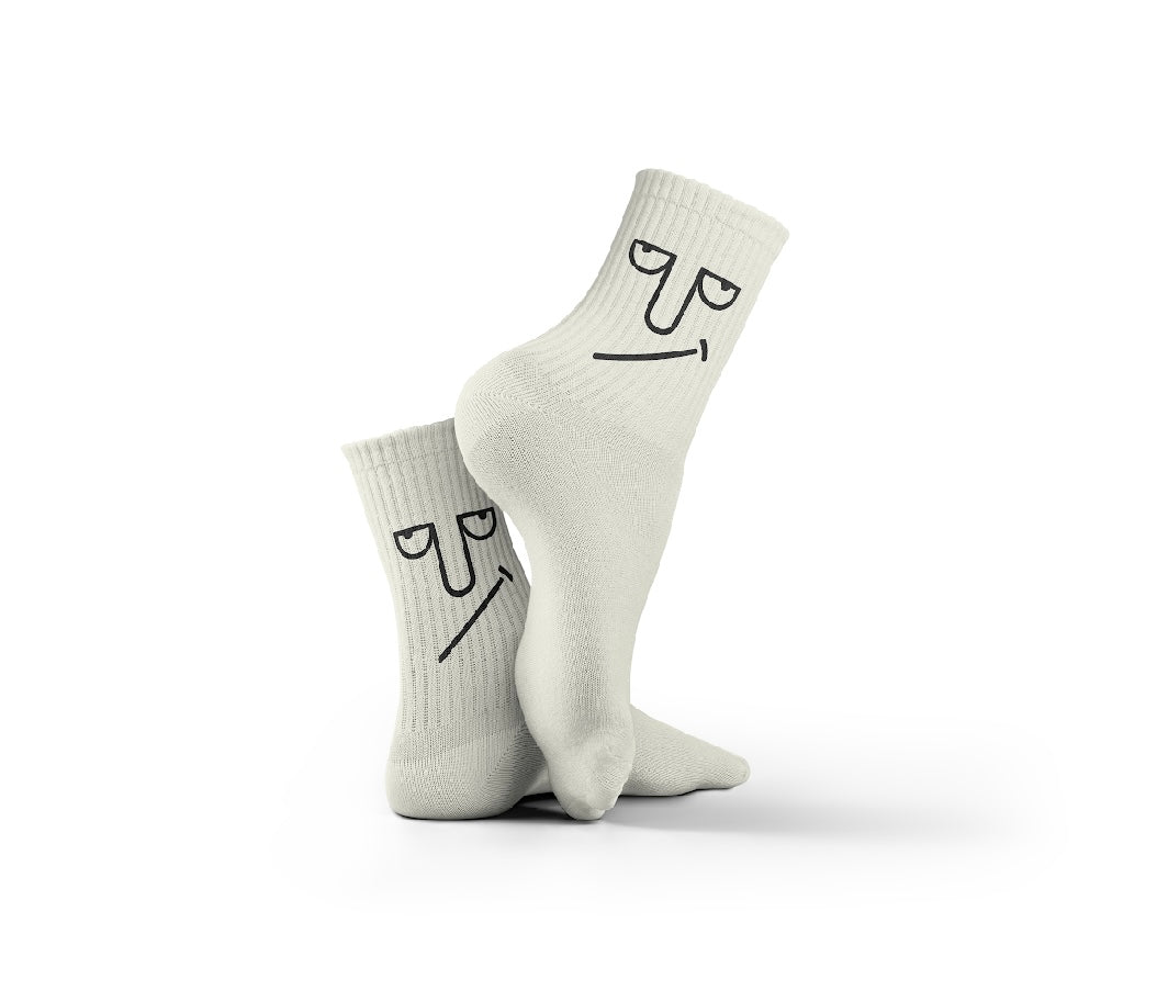 Sarcastic Look Socks
