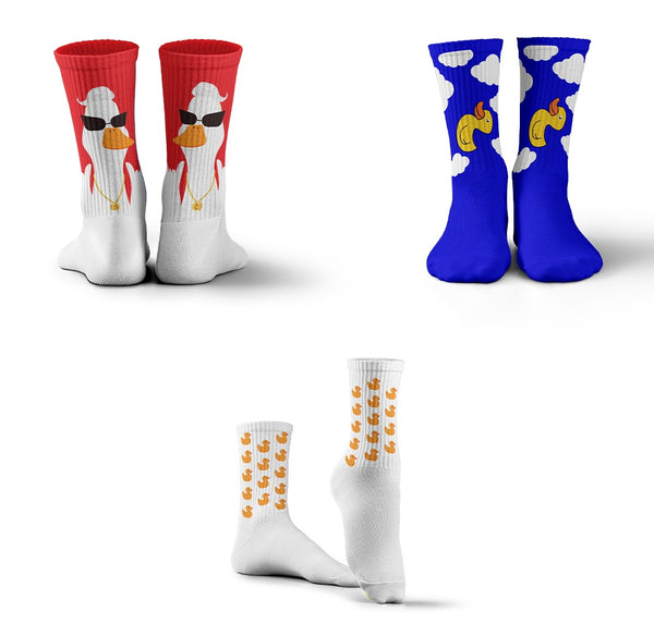 Cute Duck World Set Of 3