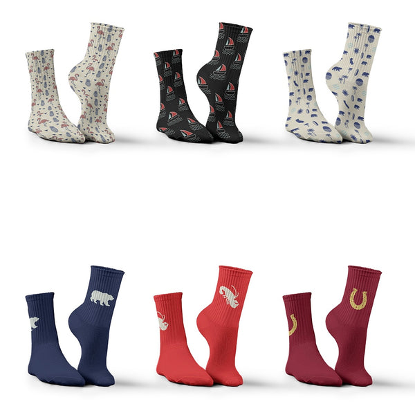 Earth Echo Socks Set Of 6