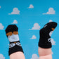 Black Penguin - Kids Socks