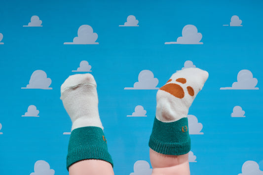 foot print - Kids Socks