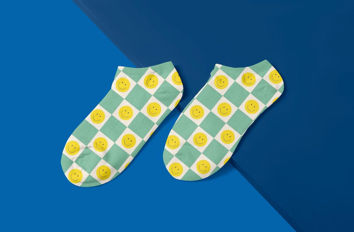 Smile Vibes Low Cut Socks