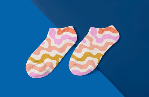 Dream Drip Low Cut Socks