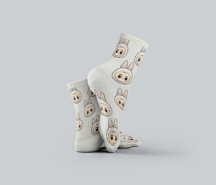 Labubu Bunny White Socks
