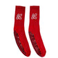 Silicon Red Havana Socks