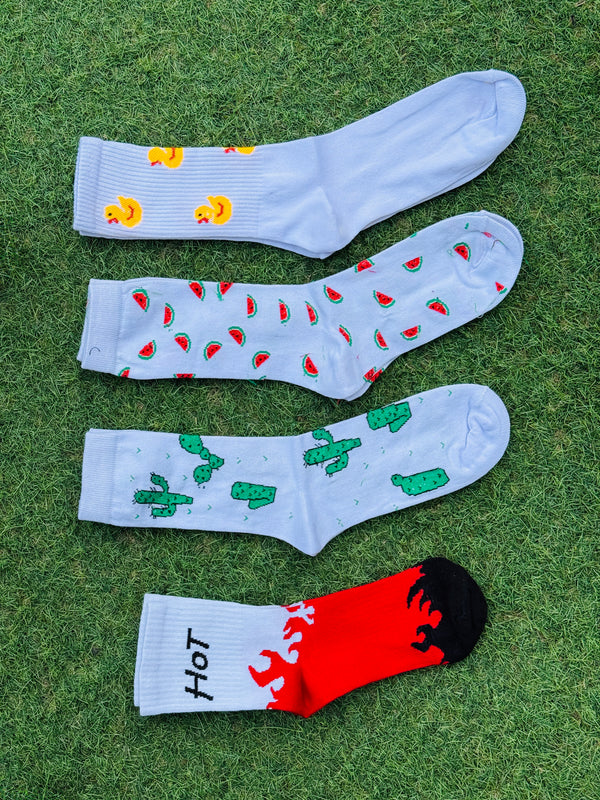 Funny 4 Pack Socks
