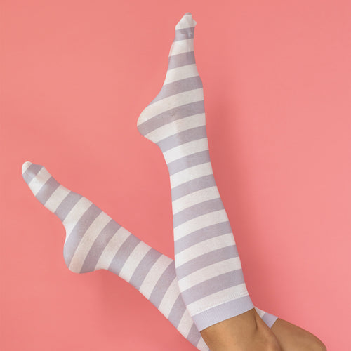 Colone Grey & White Socks