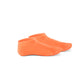 Plain Orange Ankle Socks