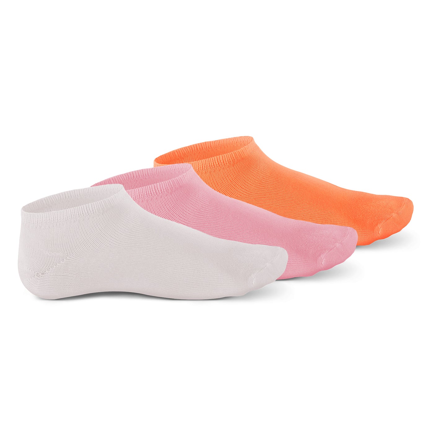 Plain colors Ankle 3 Pack Socks