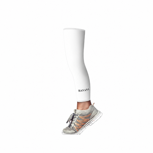 Sleeve Leg White Loose socks