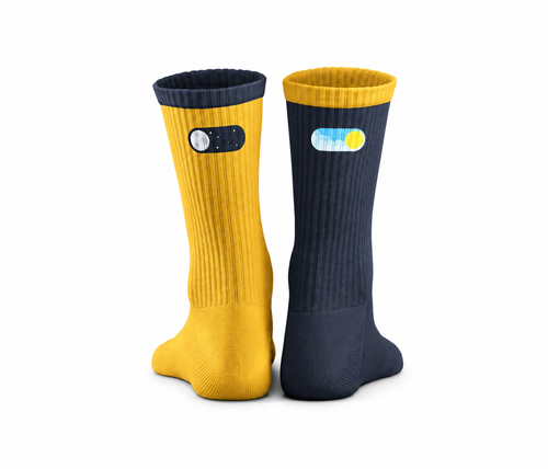 Night & Morning Mid Calf Socks