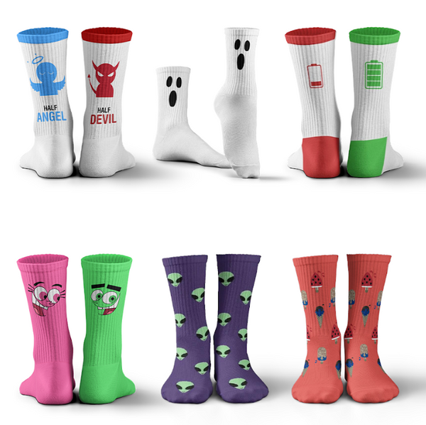 Crazy socks Set Of 6
