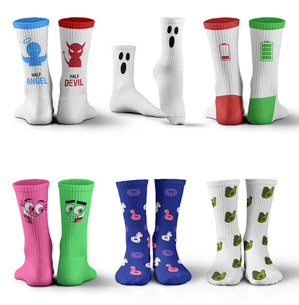 Quirky Socks Set Of 6