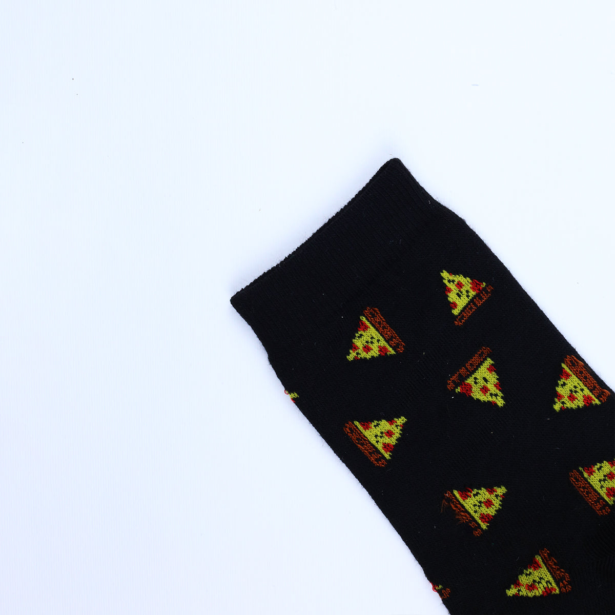 Pizza Black socks