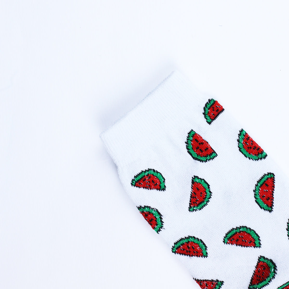 Watermelon White socks